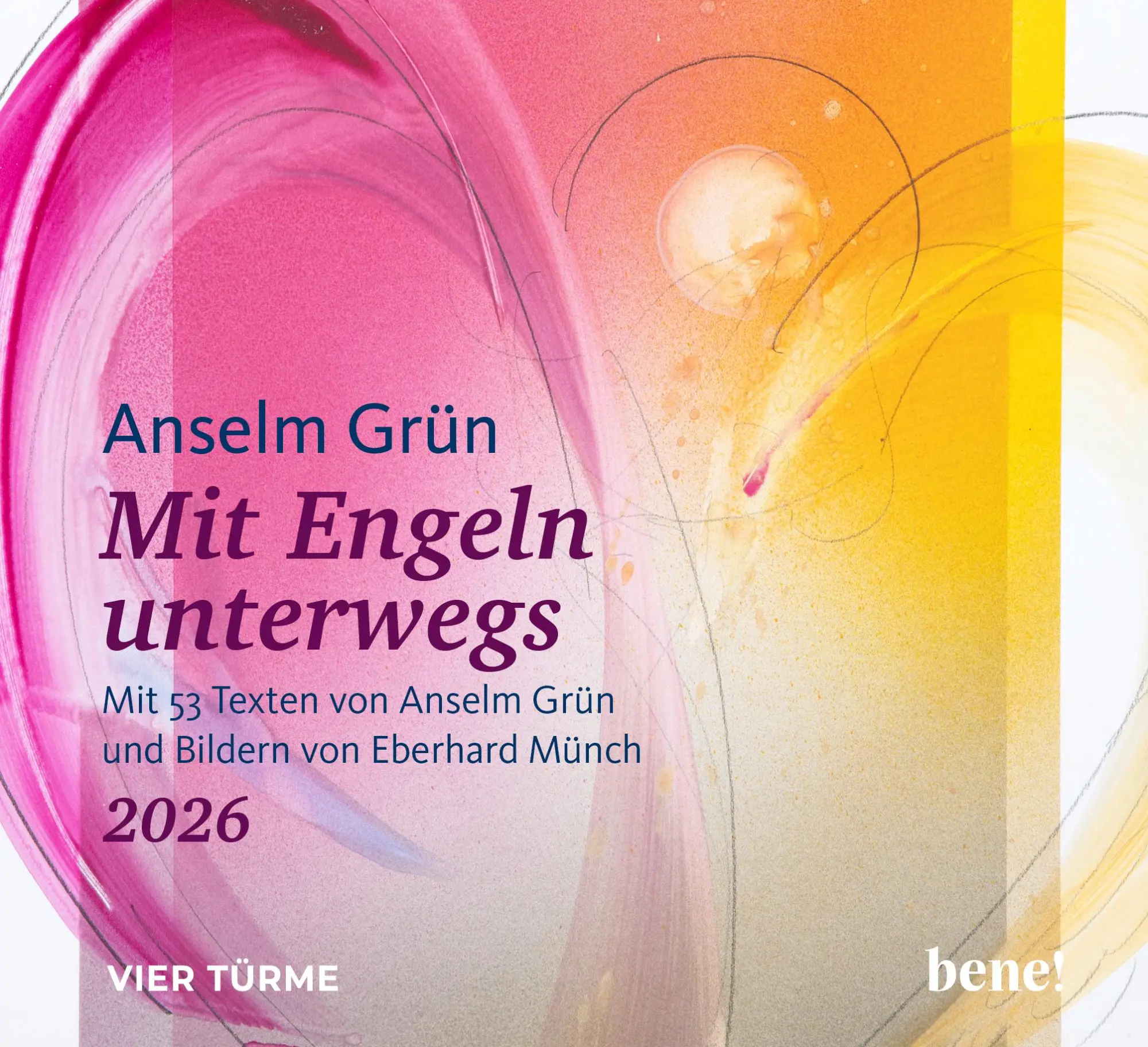 Cover: 9783736506404 | Mit Engeln unterwegs 2026 | Anselm Grün | Kalender | 107 S. | Deutsch