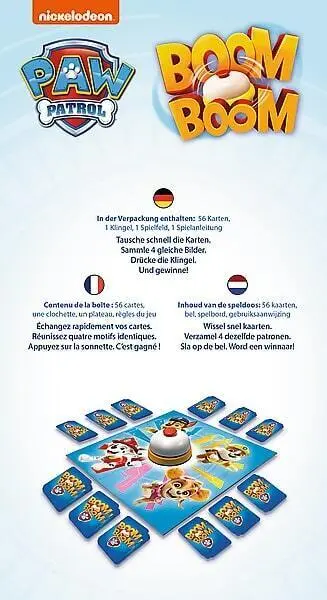 Bild: 5900511026504 | Boom Boom Paw Patrol | Spiel | Kartonage | 02650 | Deutsch | 2025