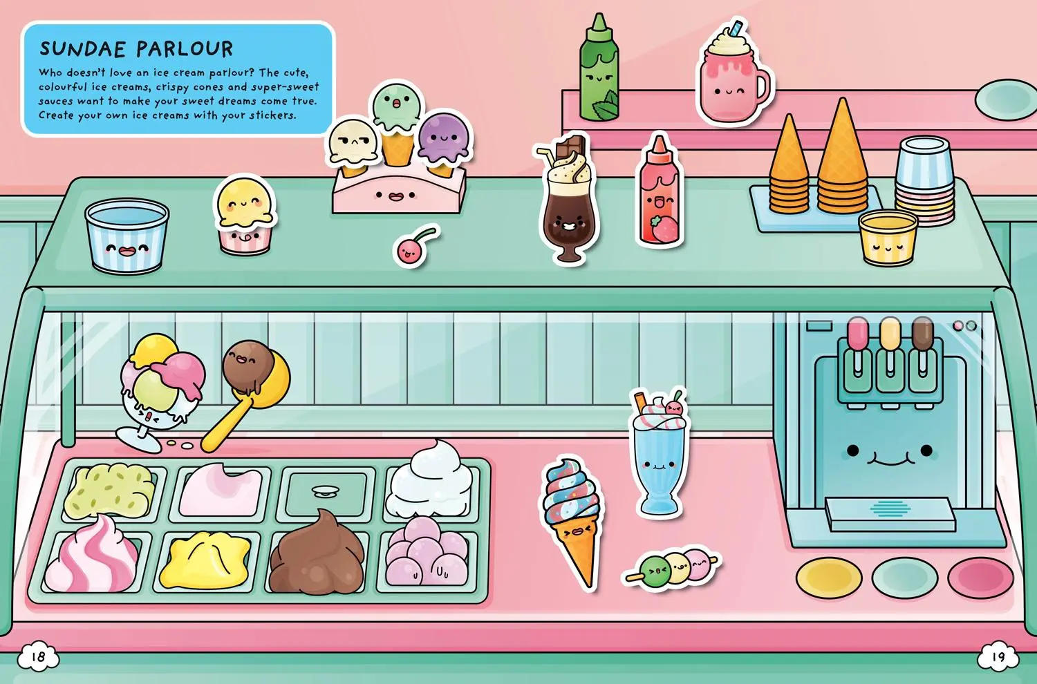 Bild: 9780008766504 | Cosy Cute Mini Food Sticker book | Cosy Cute (u. a.) | Taschenbuch