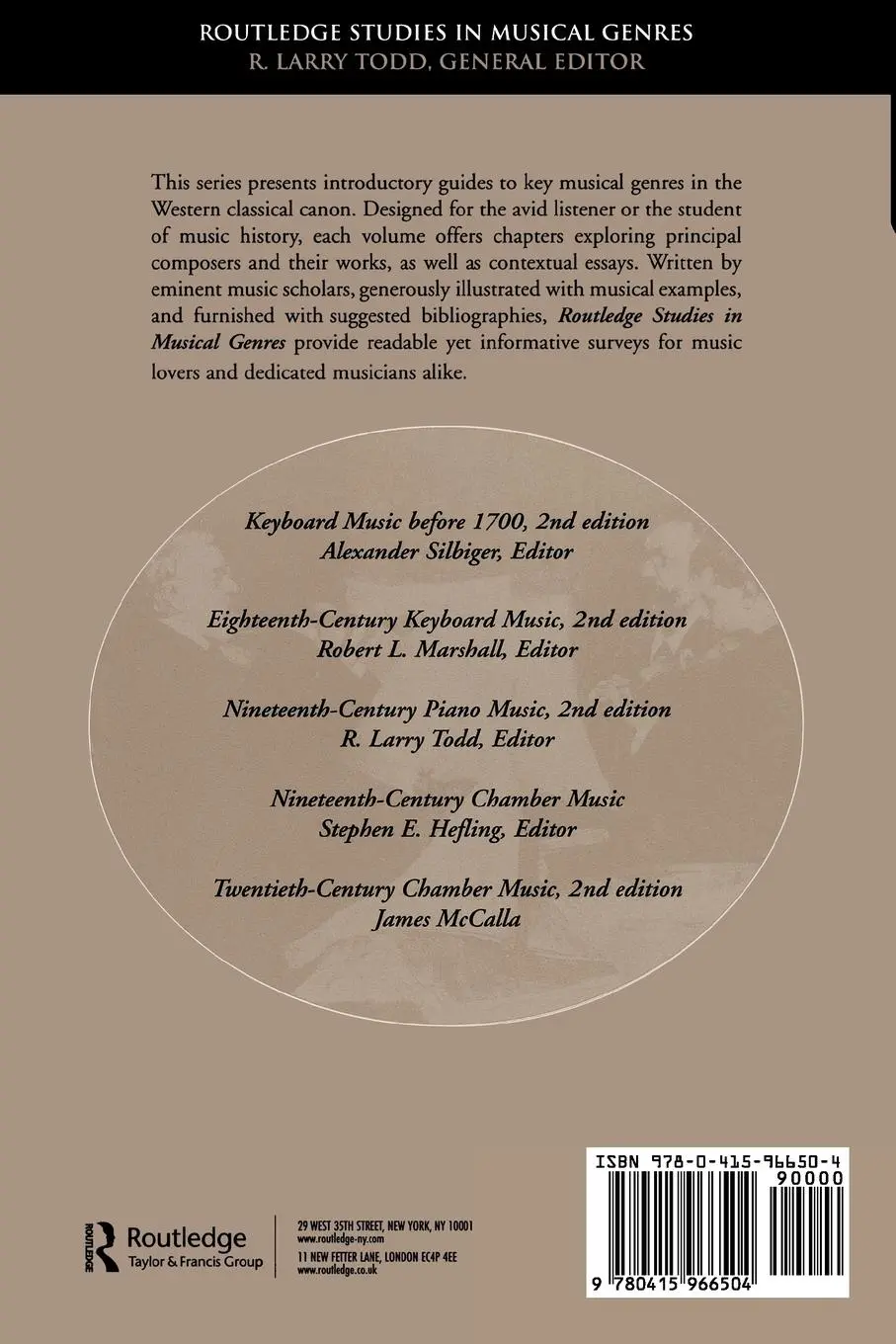 Rückseite: 9780415966504 | Nineteenth-Century Chamber Music | Stephen Hefling | Taschenbuch