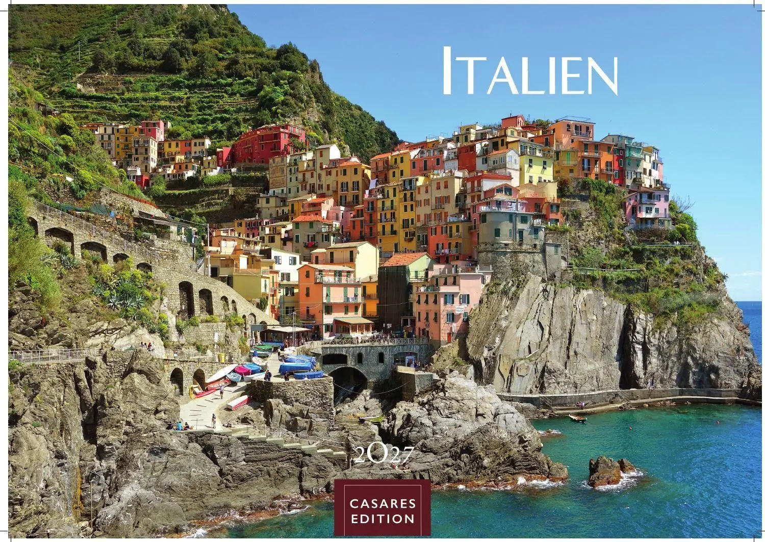 Cover: 9781835246504 | Italien Kalender 2027 - Wandkalender Fotokalender Italien 24x35 cm...