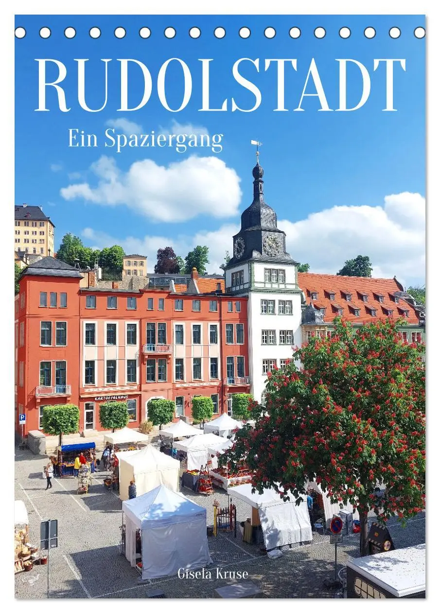 Cover: 9783457246504 | Rudolstadt - Ein Spaziergang (Tischkalender 2026 DIN A5 hoch),...