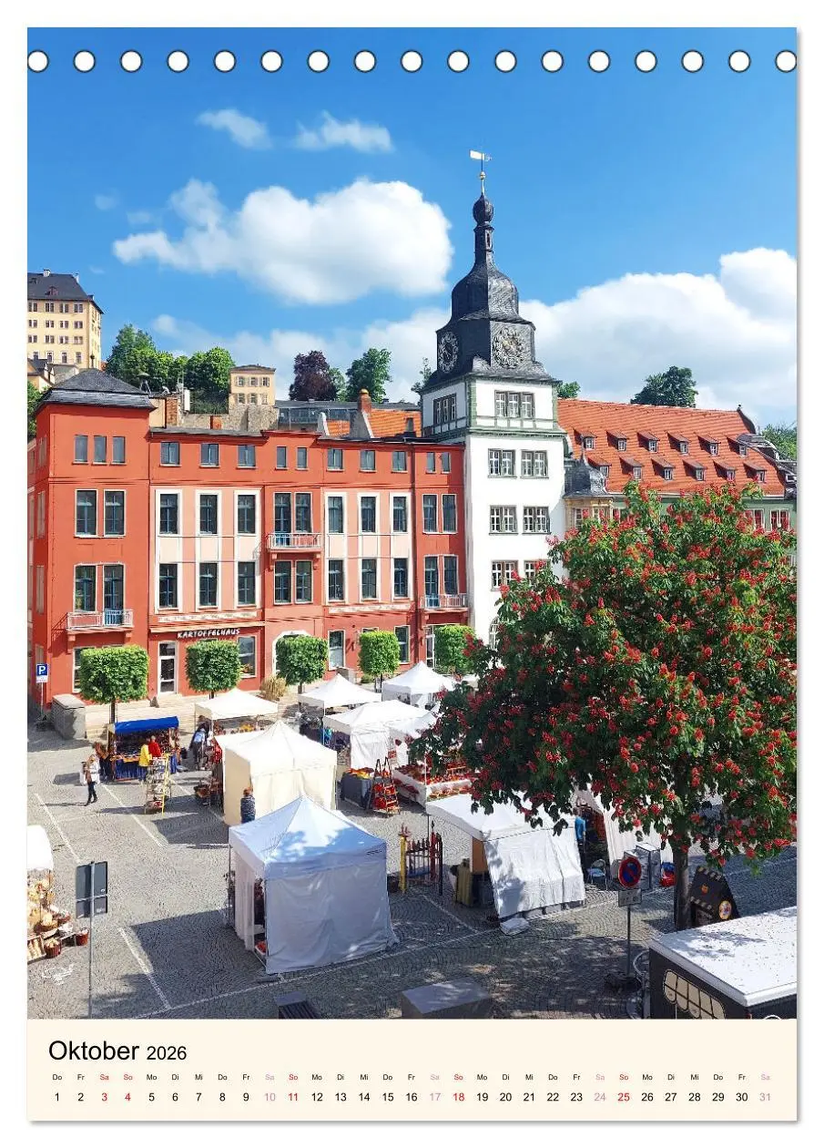 Bild: 9783457246504 | Rudolstadt - Ein Spaziergang (Tischkalender 2026 DIN A5 hoch),...