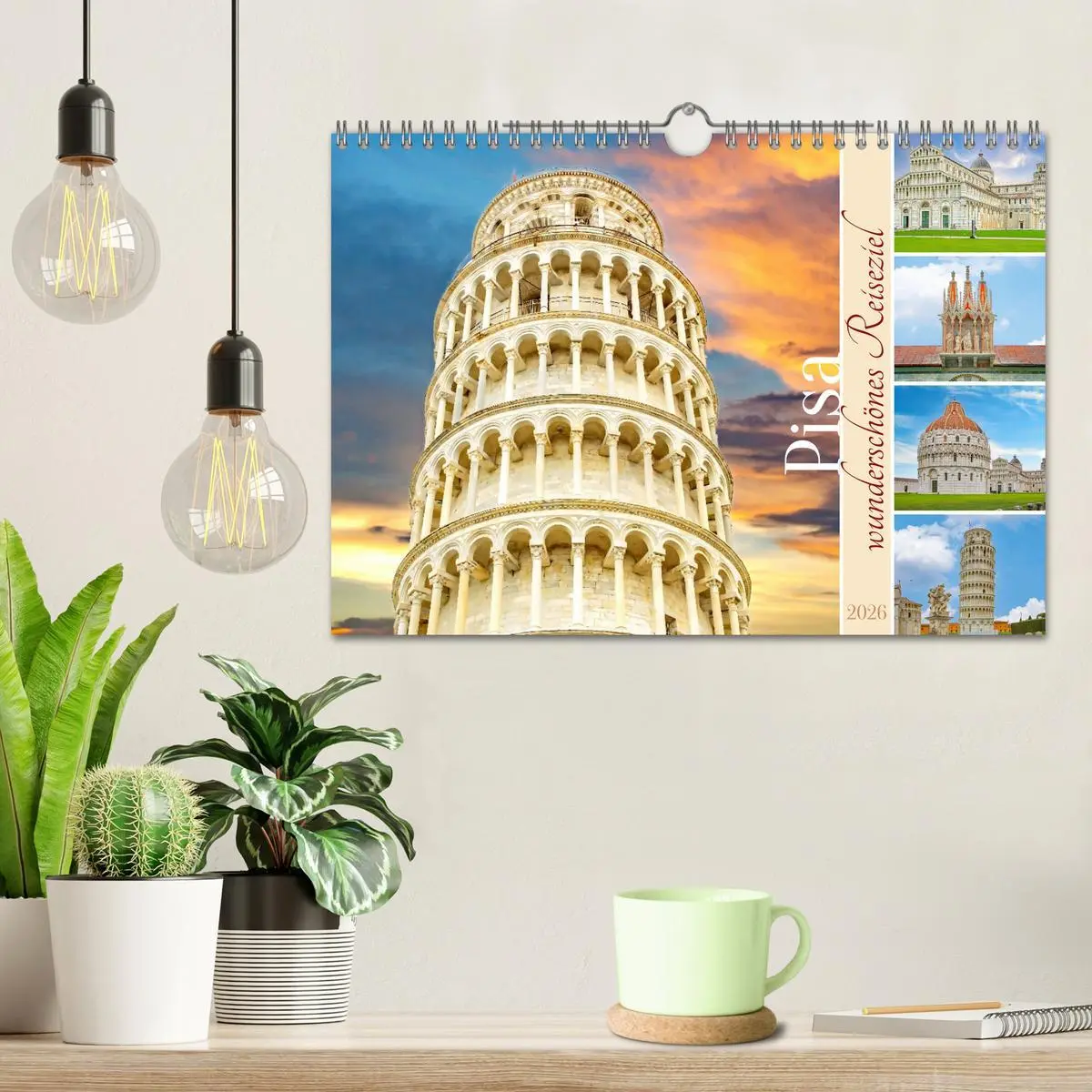 Bild: 9783457316504 | Pisa - wunderschönes Reiseziel (Wandkalender 2026 DIN A4 quer),...