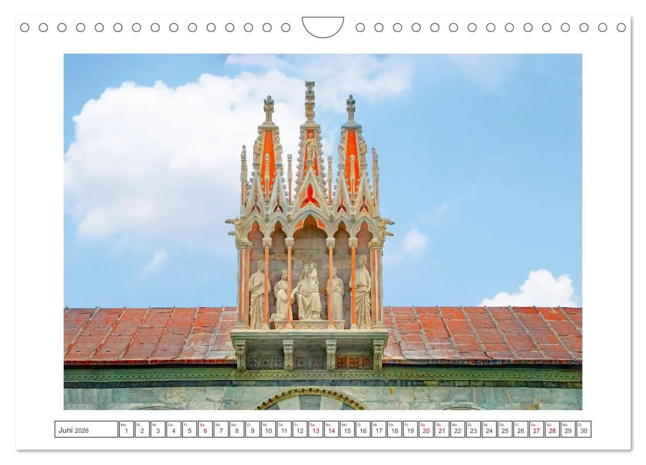 Bild: 9783457316504 | Pisa - wunderschönes Reiseziel (Wandkalender 2026 DIN A4 quer),...