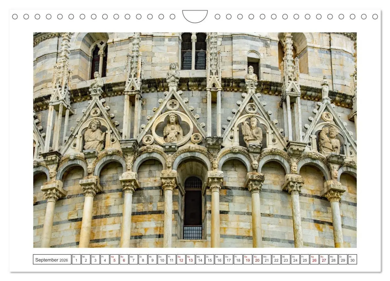 Bild: 9783457316504 | Pisa - wunderschönes Reiseziel (Wandkalender 2026 DIN A4 quer),...
