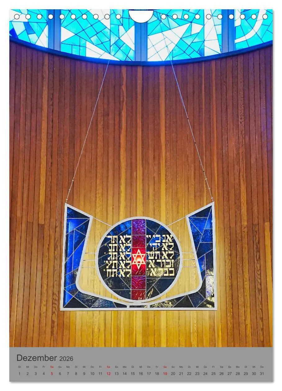 Bild: 9783516646504 | Neue Synagogen in Deutschland (Wandkalender 2026 DIN A4 hoch),...