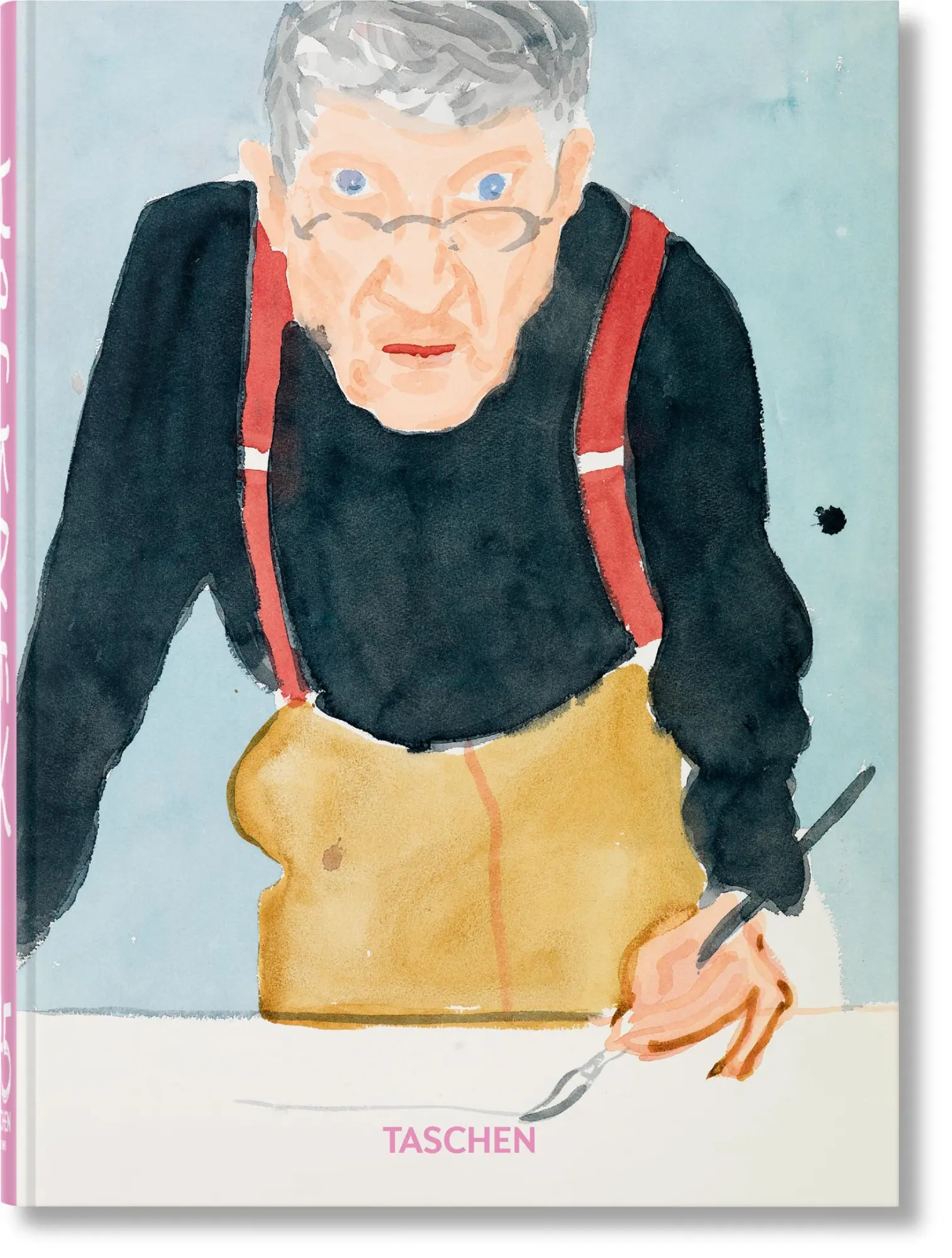 Cover: 9783836586504 | David Hockney. Eine Chronologie. 40th Ed. | Hans Werner Holzwarth
