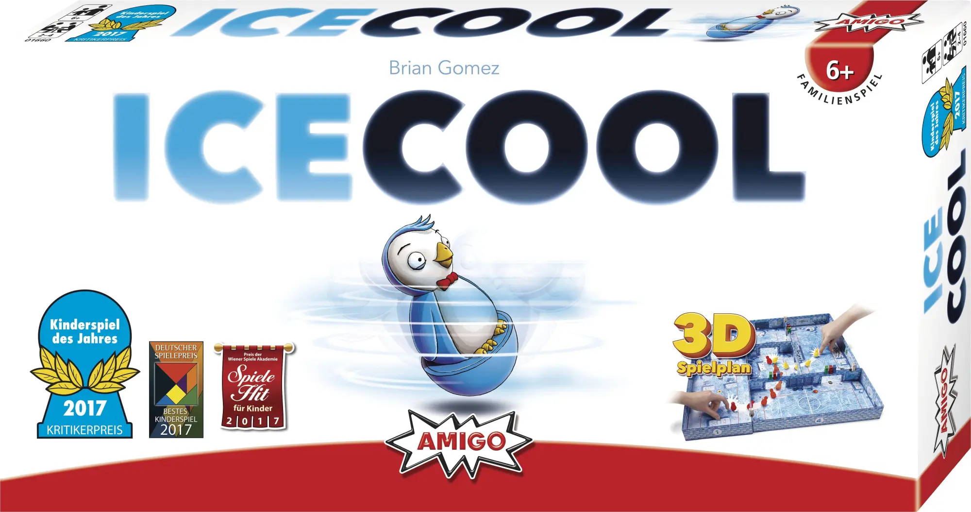 Bild: 4007396016604 | ICECOOL | AMIGO - Familienspiel | Brian Gomez | Spiel | Brettspiel