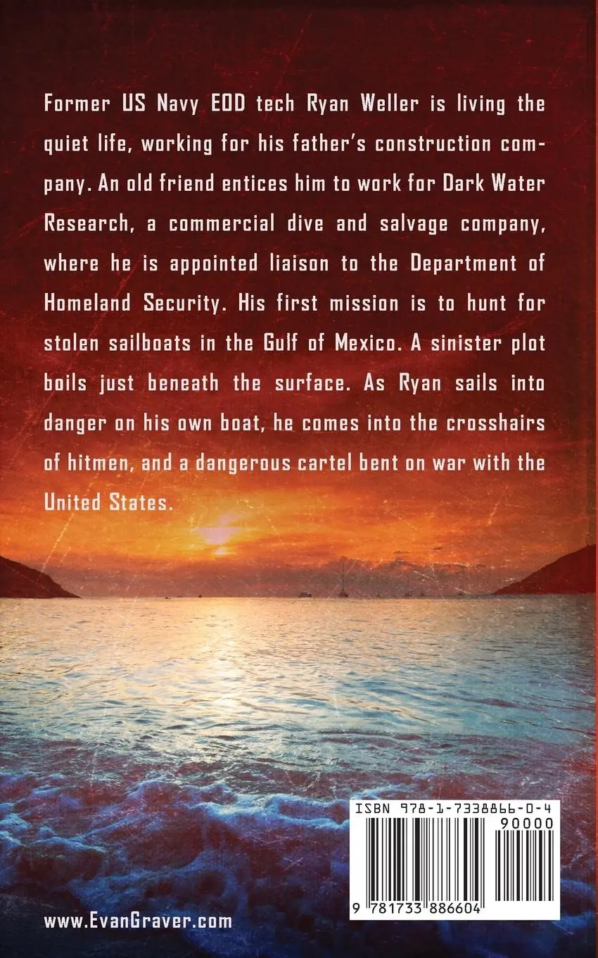 Rückseite: 9781733886604 | Dark Water | A Ryan Weller Thriller - Book 1 | Evan Graver | Buch