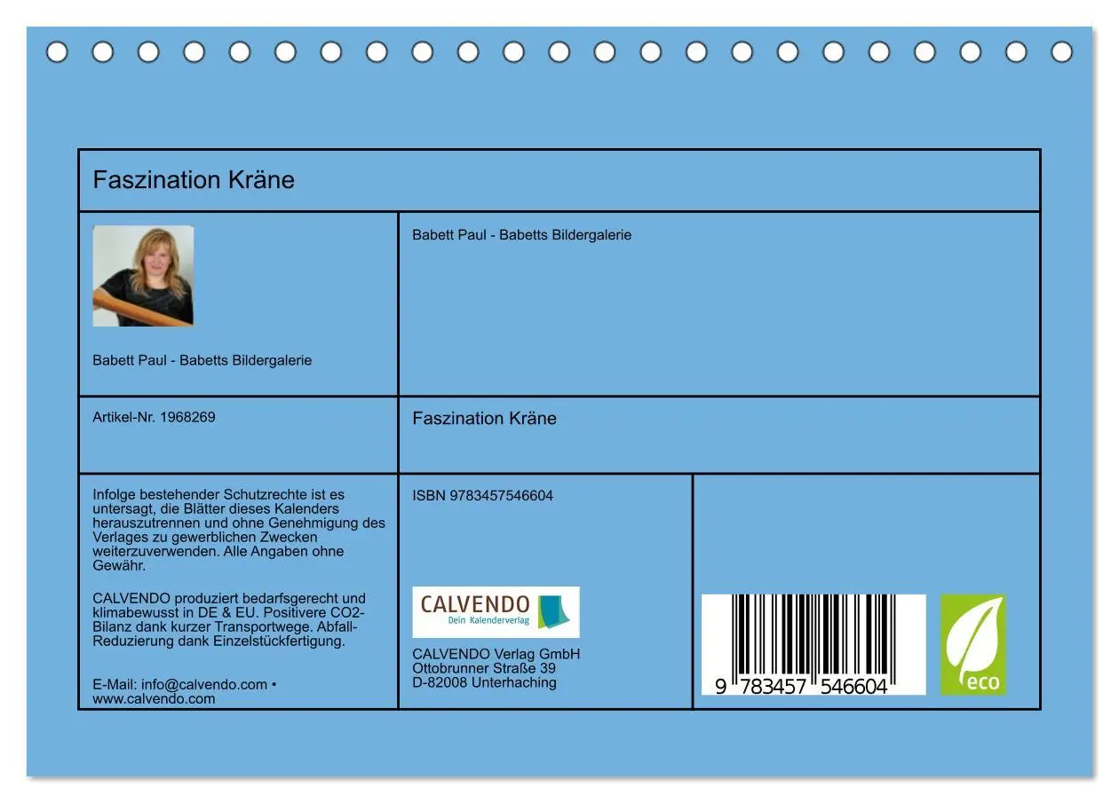 Bild: 9783457546604 | Faszination Kräne (Tischkalender 2026 DIN A5 quer), CALVENDO...