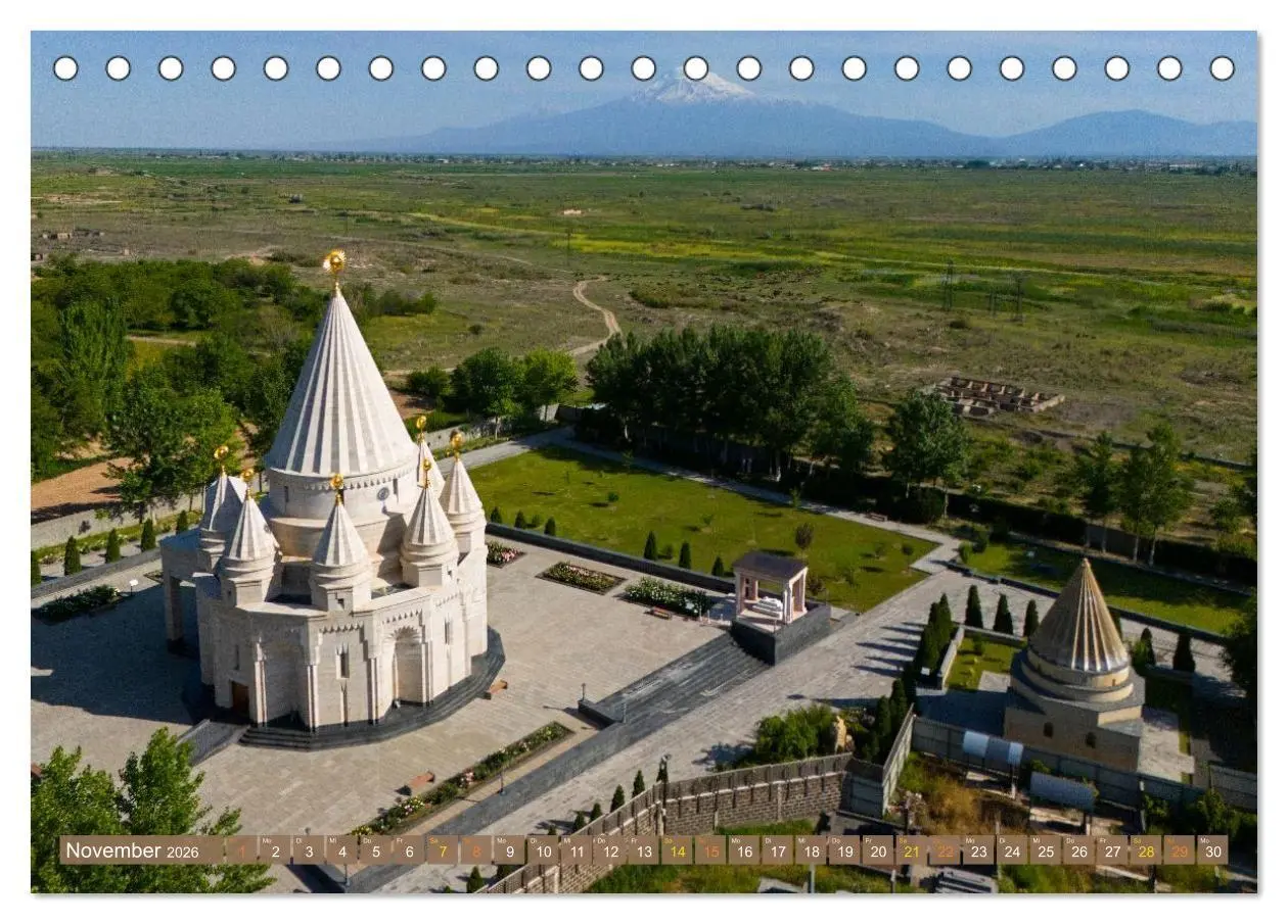 Bild: 9783516706604 | Armenien entdecken (Tischkalender 2026 DIN A5 quer), CALVENDO...