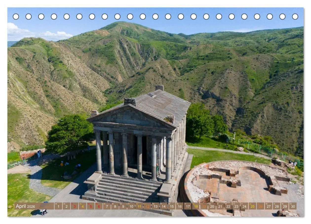 Bild: 9783516706604 | Armenien entdecken (Tischkalender 2026 DIN A5 quer), CALVENDO...
