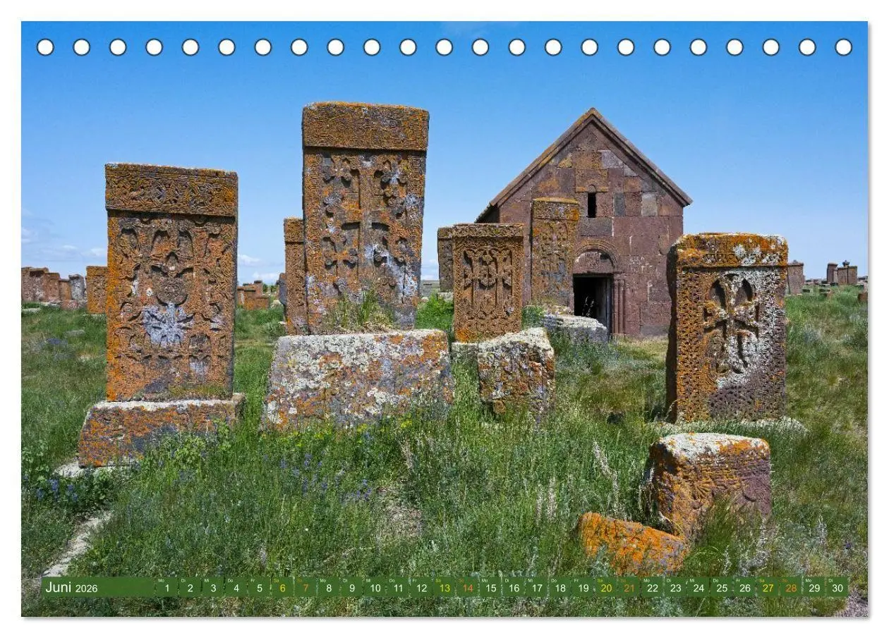 Bild: 9783516706604 | Armenien entdecken (Tischkalender 2026 DIN A5 quer), CALVENDO...