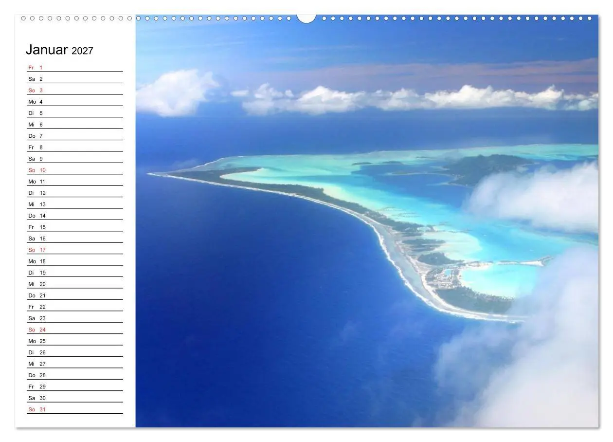 Bild: 9783569966604 | Südsee-Inseln. Von Fidschi bis Bora Bora (Wandkalender 2027 DIN A2...