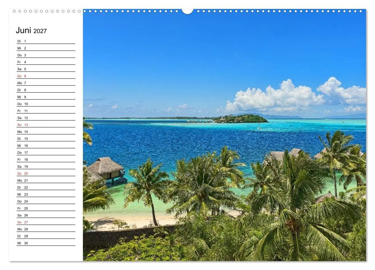 Bild: 9783569966604 | Südsee-Inseln. Von Fidschi bis Bora Bora (Wandkalender 2027 DIN A2...