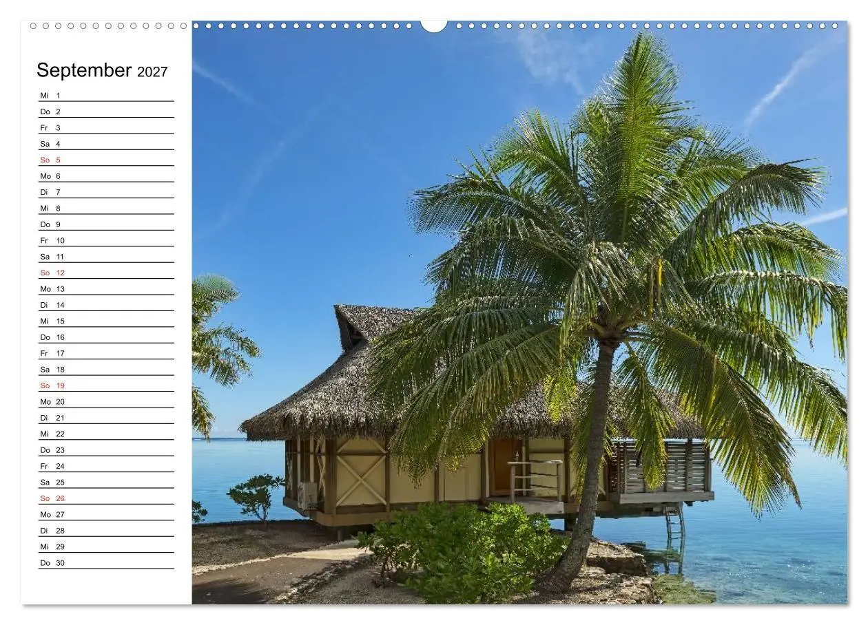 Bild: 9783569966604 | Südsee-Inseln. Von Fidschi bis Bora Bora (Wandkalender 2027 DIN A2...