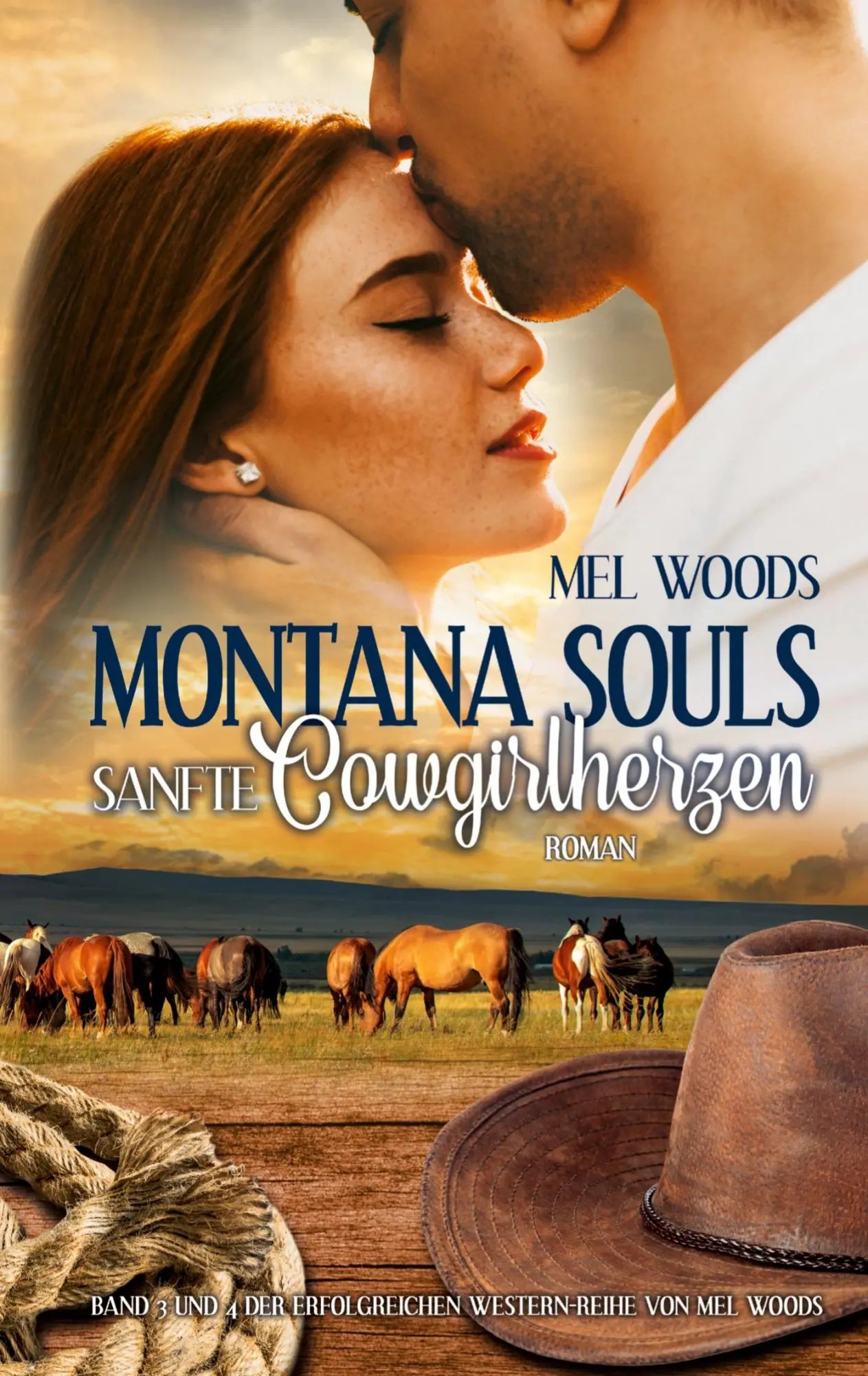 Cover: 9783751956604 | Montana Souls | Sanfte Cowgirlherzen (Sammelband 2) | Mel Woods | Buch