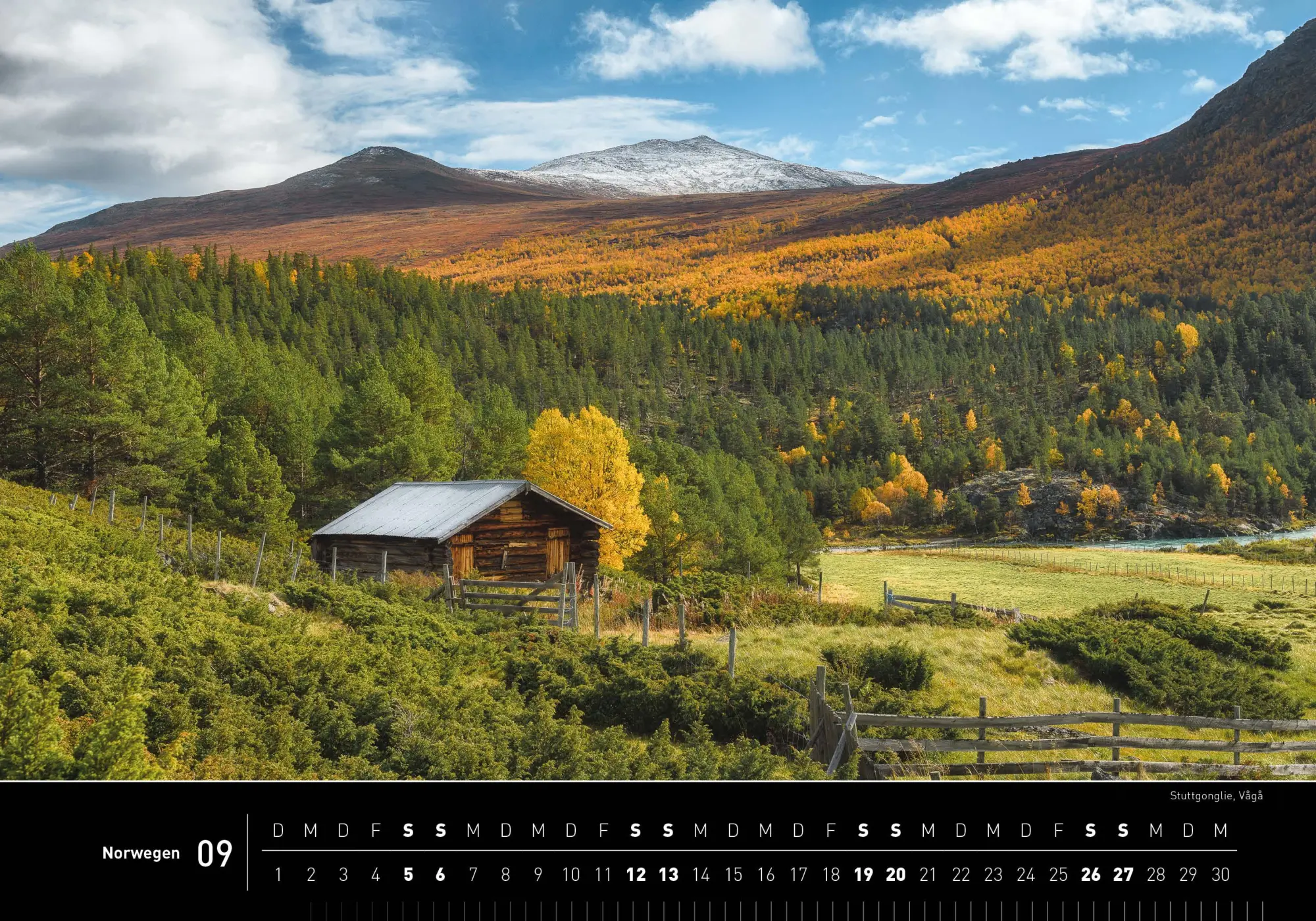 Bild: 9783968556604 | Norwegen Premiumkalender 2026 | Gerhard Zwerger-Schoner | Kalender
