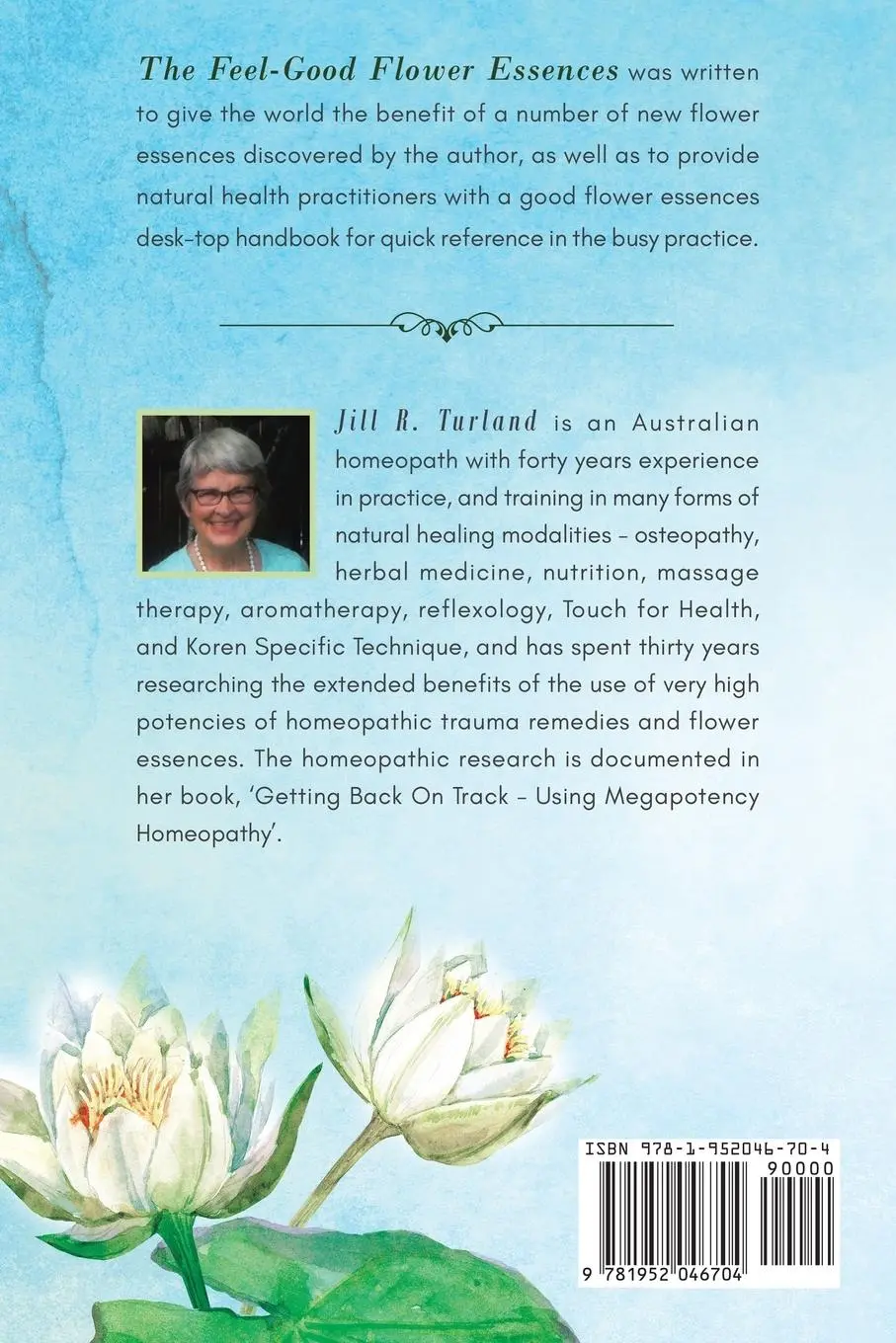 Rückseite: 9781952046704 | The 'Feel Good' Flower Essences | Jill R. Turland | Taschenbuch | 2020