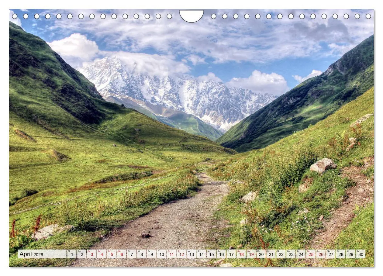 Bild: 9783457776704 | Georgien - Kirchen Klöster Kaukasus (Wandkalender 2026 DIN A4...