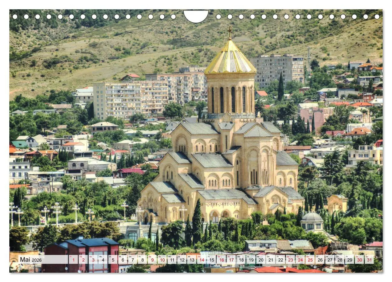 Bild: 9783457776704 | Georgien - Kirchen Klöster Kaukasus (Wandkalender 2026 DIN A4...