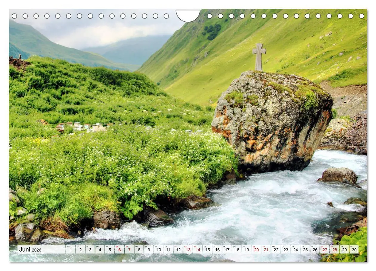 Bild: 9783457776704 | Georgien - Kirchen Klöster Kaukasus (Wandkalender 2026 DIN A4...