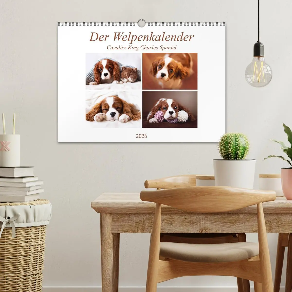 Bild: 9783457916704 | Der Welpenkalender - Cavalier King Charles Spaniel (Wandkalender...
