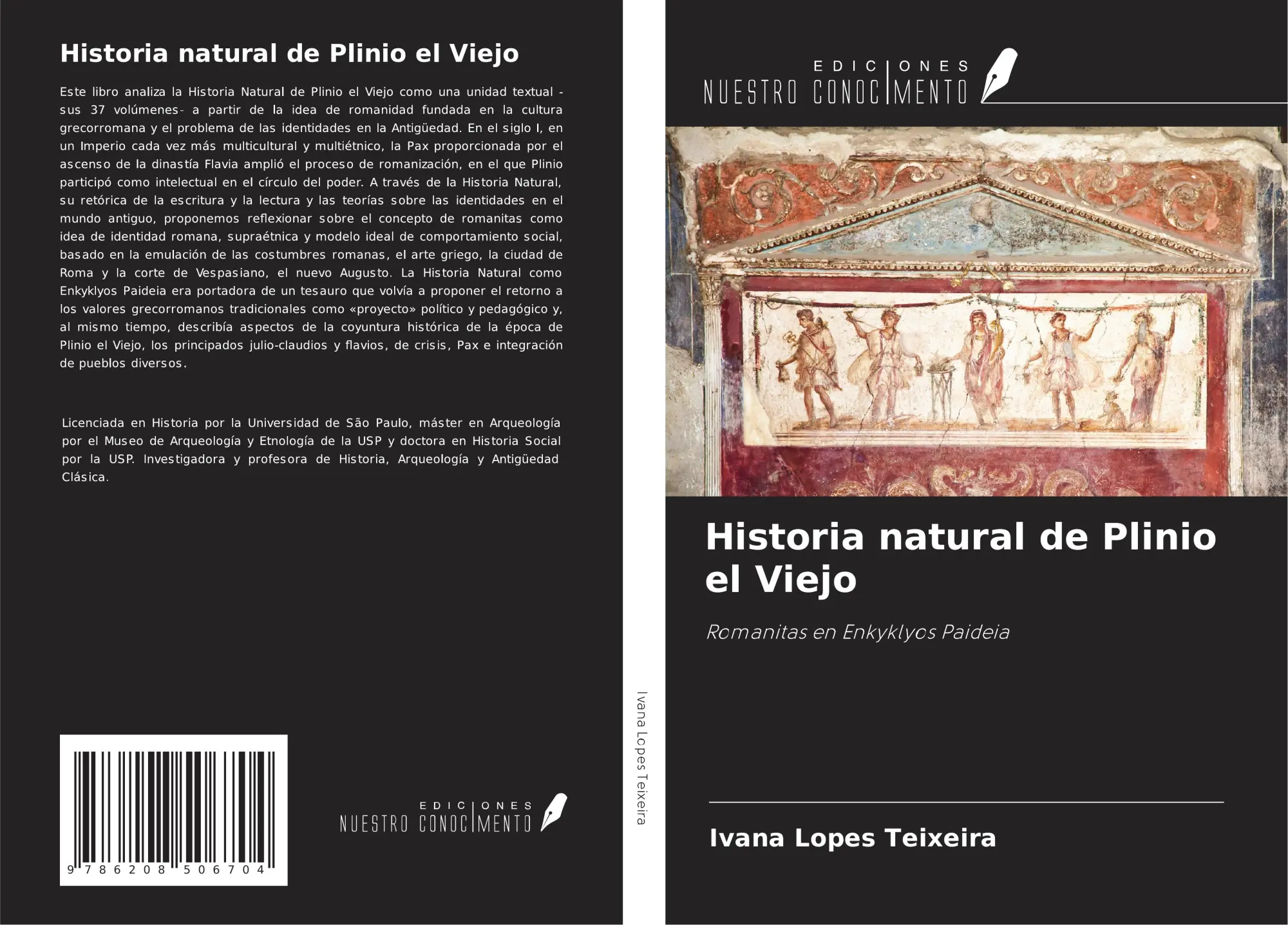 Cover: 9786208506704 | Historia natural de Plinio el Viejo | Romanitas en Enkyklyos Paideia