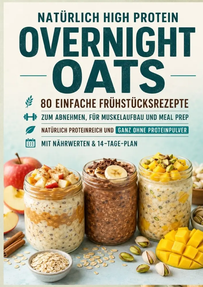 Cover: 9789403926704 | Natürlich High Protein: Overnight Oats-80 einfache...