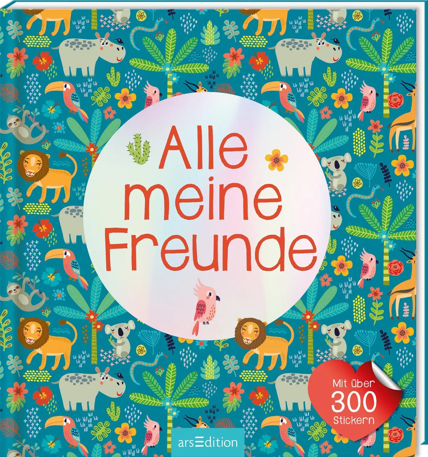 Cover: 4014489136804 | Alle meine Freunde - Dschungel Mit über 300 Stickern | Buch | 64 S.