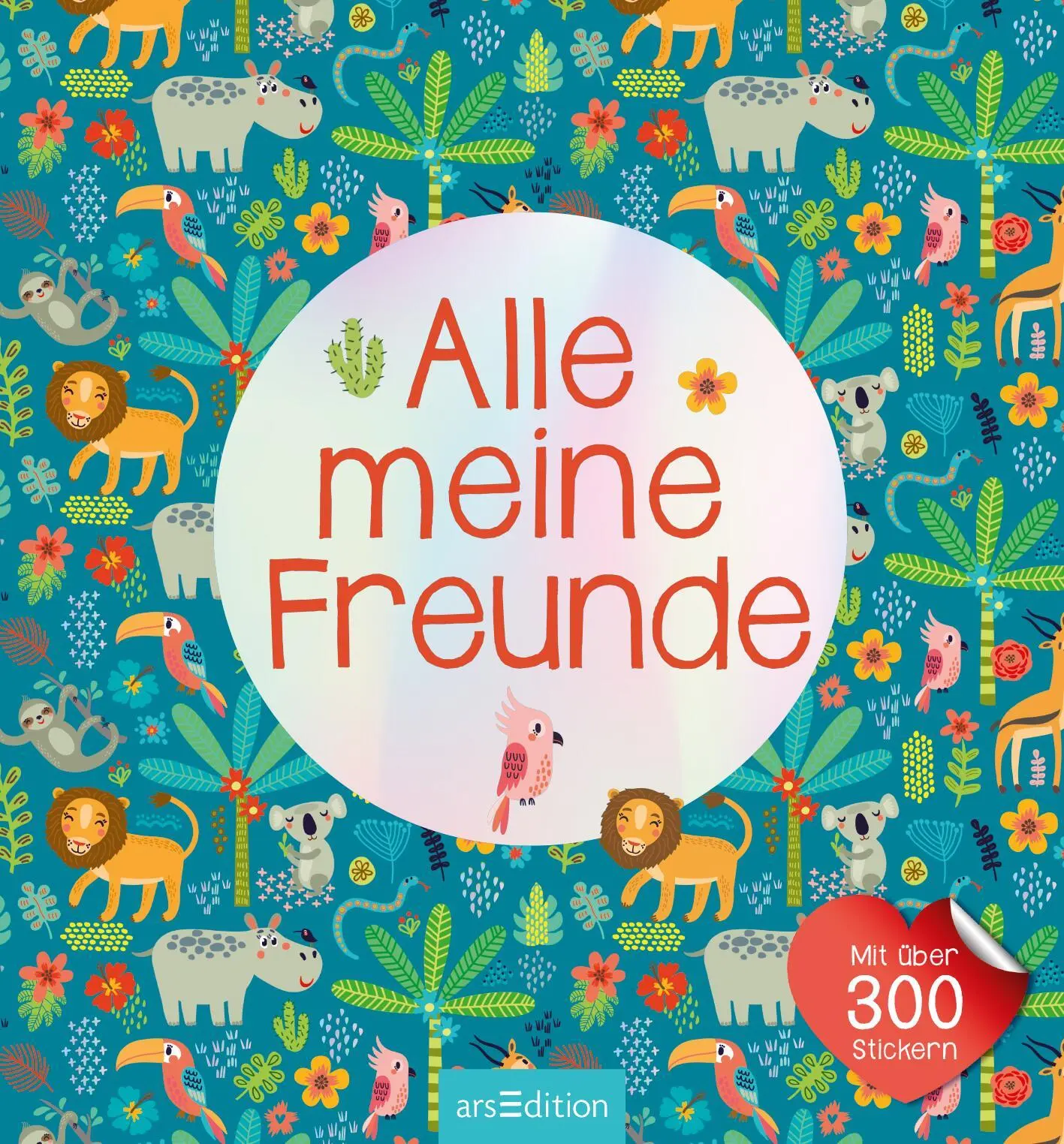 Bild: 4014489136804 | Alle meine Freunde - Dschungel Mit über 300 Stickern | Buch | 64 S.