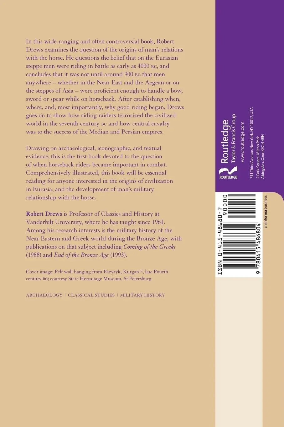 Rückseite: 9780415486804 | Early Riders | The Beginnings of Mounted Warfare in Asia and Europe