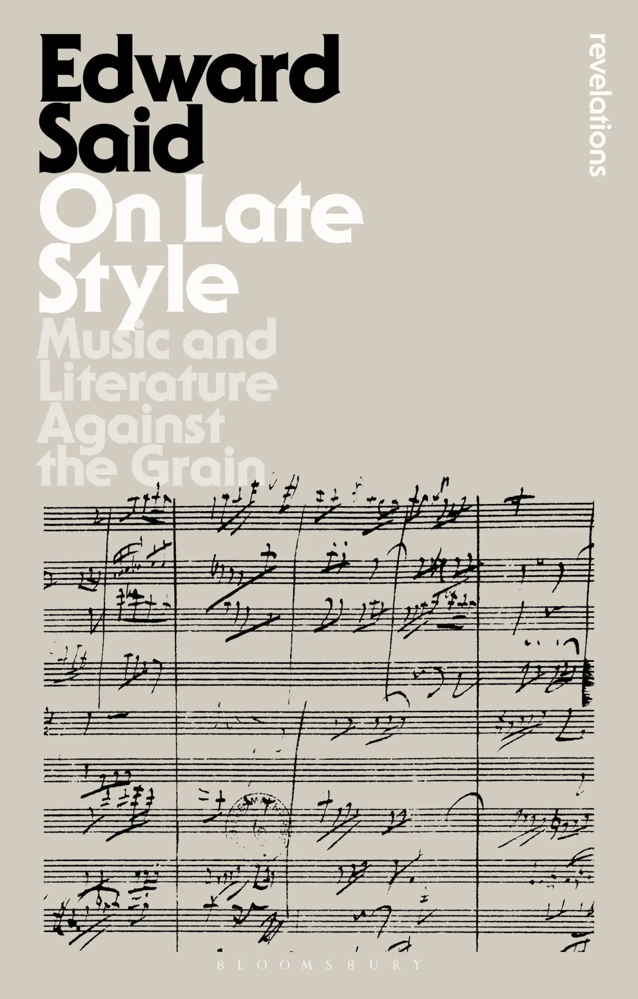 Cover: 9781350016804 | On Late Style | Music and Literature Against the Grain | Edward Said