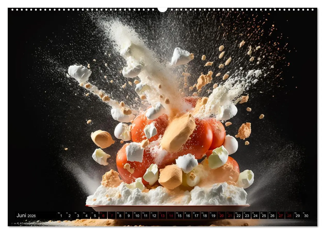 Bild: 9783457526804 | Italienische Gerichte (Wandkalender 2026 DIN A2 quer), CALVENDO...
