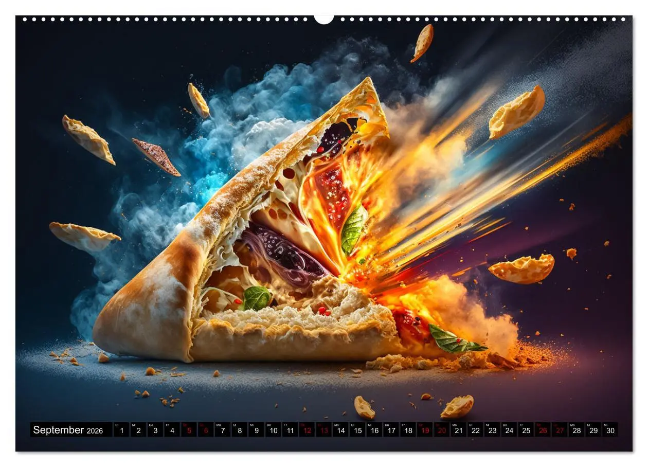 Bild: 9783457526804 | Italienische Gerichte (Wandkalender 2026 DIN A2 quer), CALVENDO...