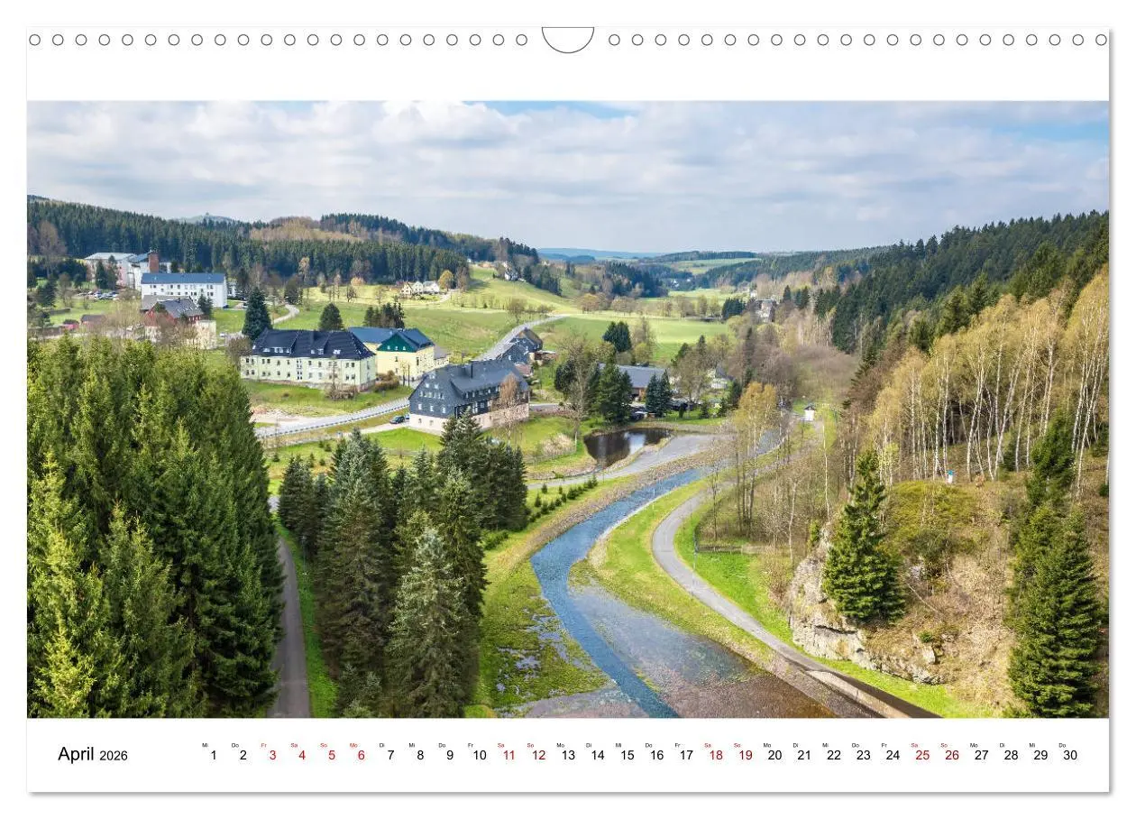 Bild: 9783457836804 | Einblicke in das Erzgebirge (Wandkalender 2026 DIN A3 quer),...