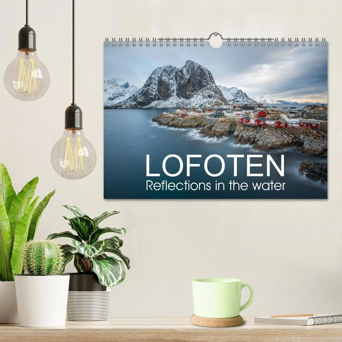 Bild: 9783516546804 | Lofoten Reflections in the water (Wall Calendar 2026 DIN A4...