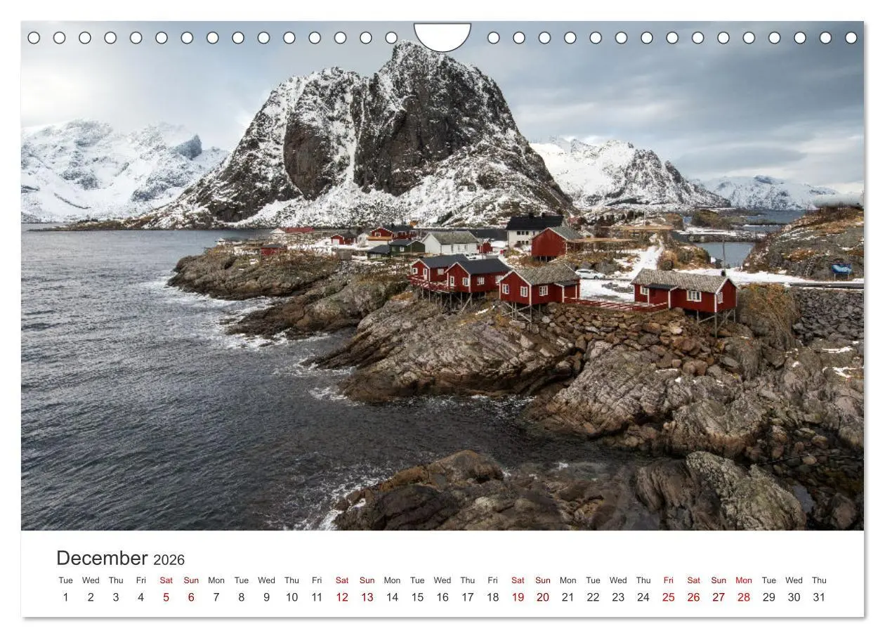 Bild: 9783516546804 | Lofoten Reflections in the water (Wall Calendar 2026 DIN A4...