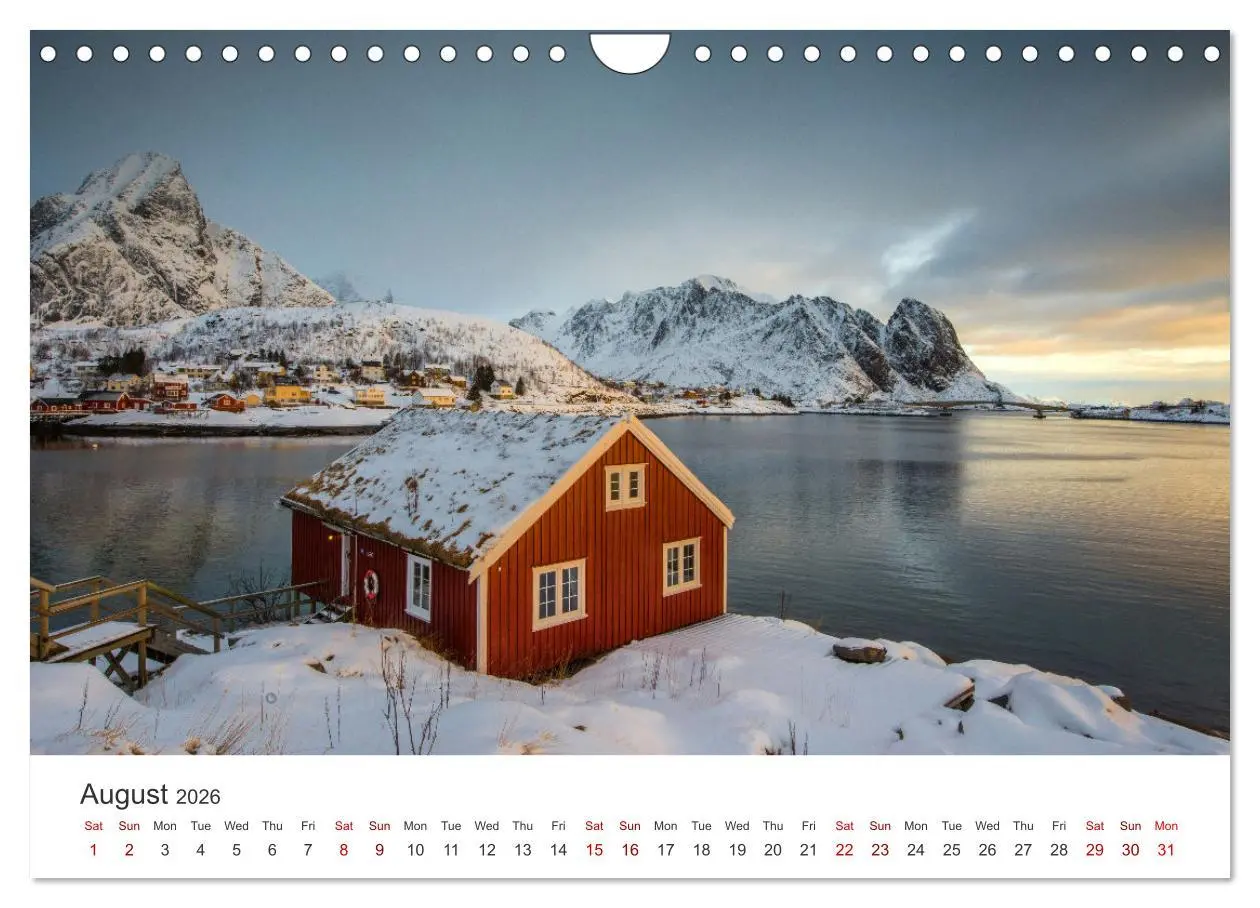 Bild: 9783516546804 | Lofoten Reflections in the water (Wall Calendar 2026 DIN A4...