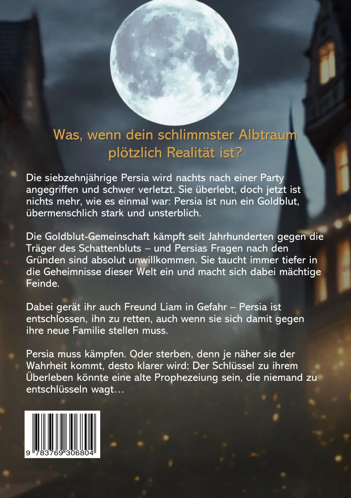 Rückseite: 9783769306804 | Blood of Gold | Dunkle Schatten | K. T. Meerberg | Taschenbuch | 2024