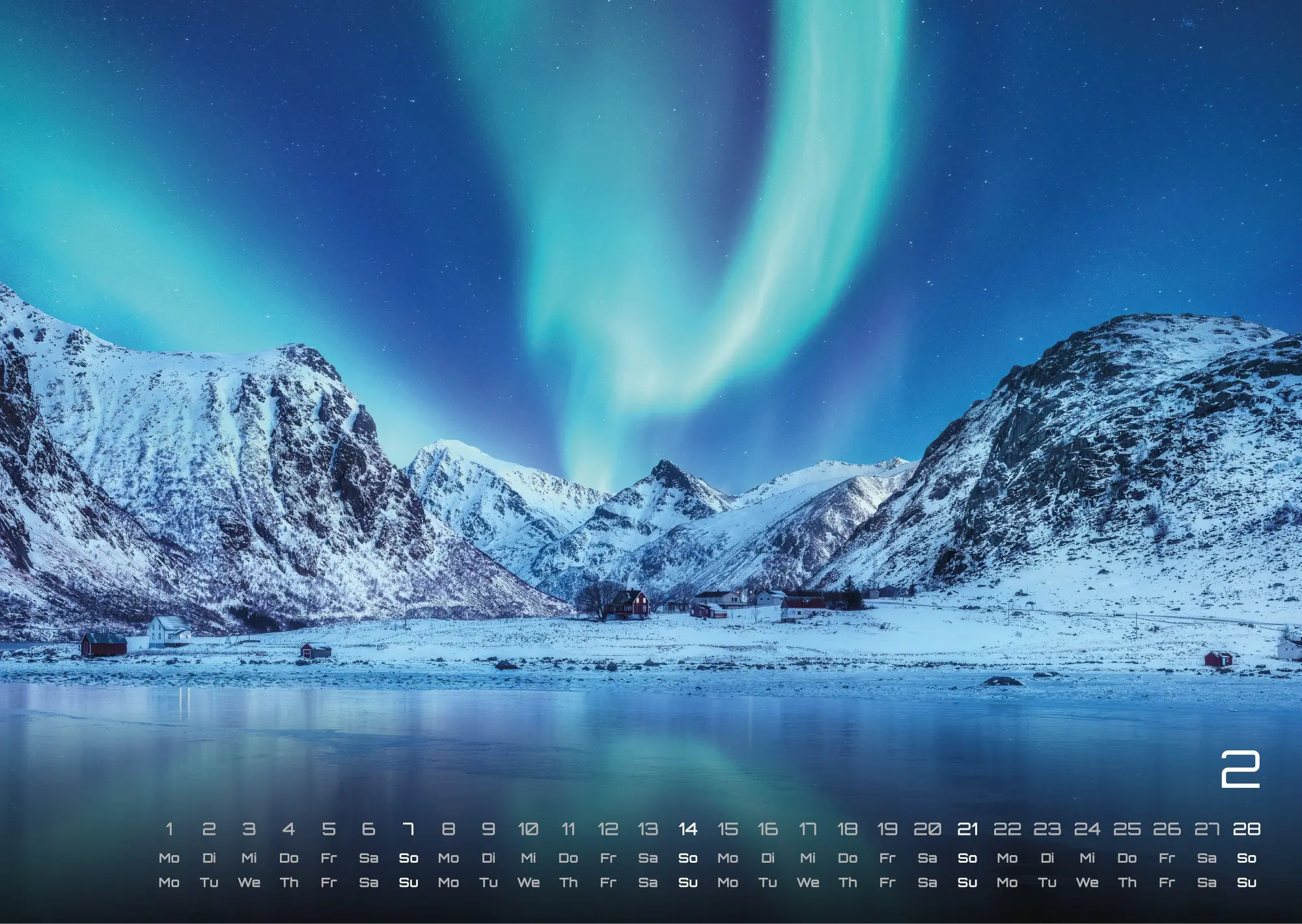 Bild: 9783986736804 | Polarlichter - grandiose Naturschauspiele - 2027 - Kalender DIN A3
