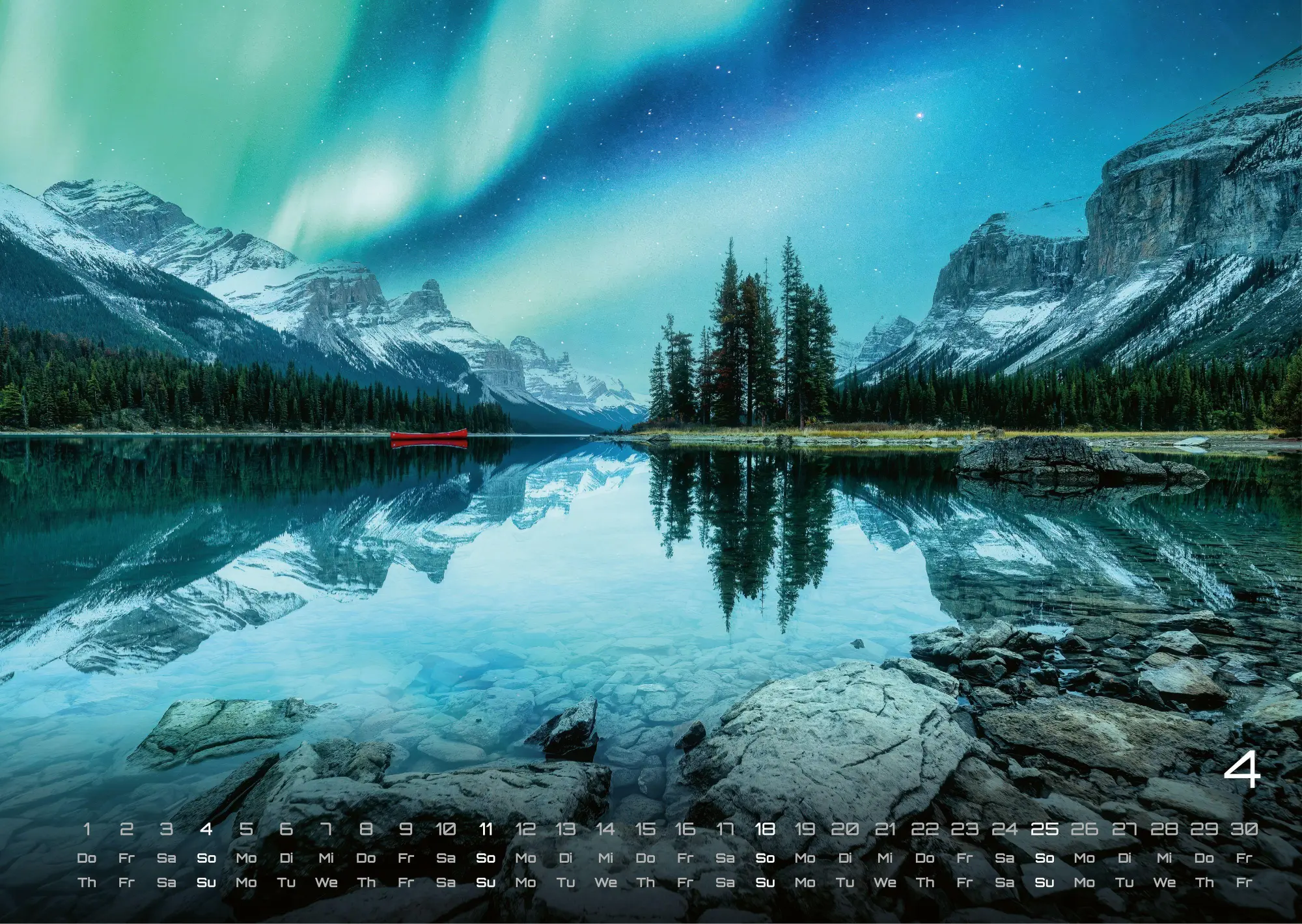 Bild: 9783986736804 | Polarlichter - grandiose Naturschauspiele - 2027 - Kalender DIN A3