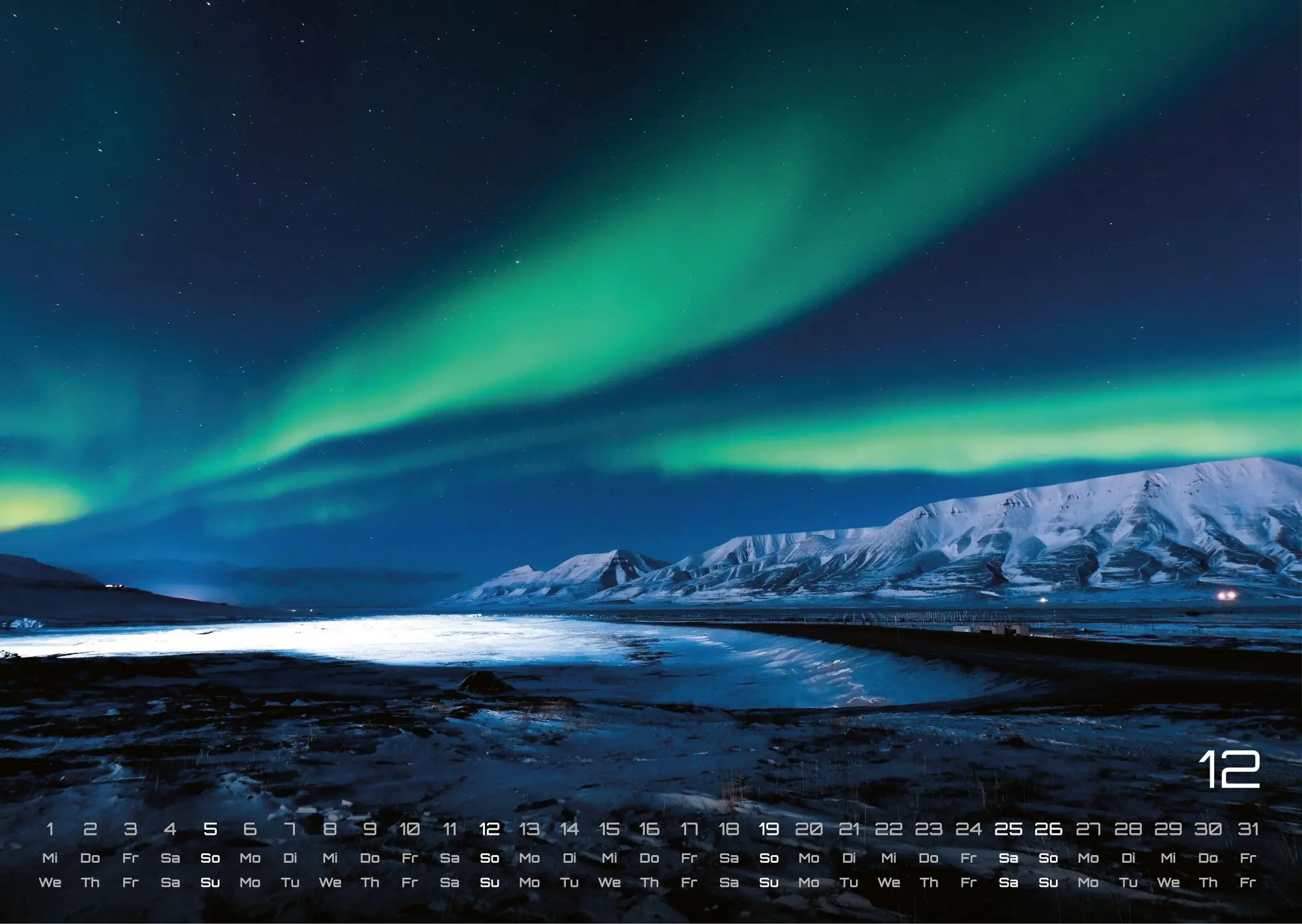 Bild: 9783986736804 | Polarlichter - grandiose Naturschauspiele - 2027 - Kalender DIN A3