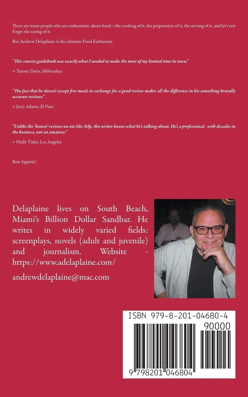 Rückseite: 9798201046804 | 2022 New York / Manhattan Restaurants - The Food Enthusiast’s...