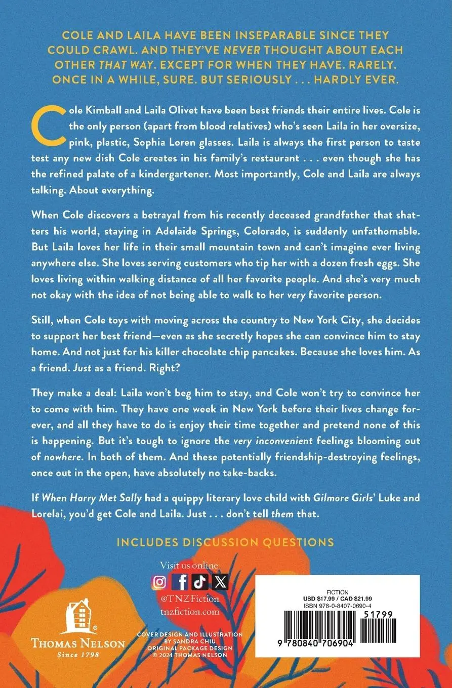 Rückseite: 9780840706904 | Cole and Laila Are Just Friends | A Love Story | Bethany Turner | Buch
