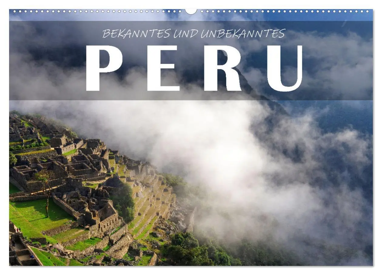 Cover: 9783457376904 | Bekanntes und Unbekanntes Peru (Wandkalender 2026 DIN A2 quer),...