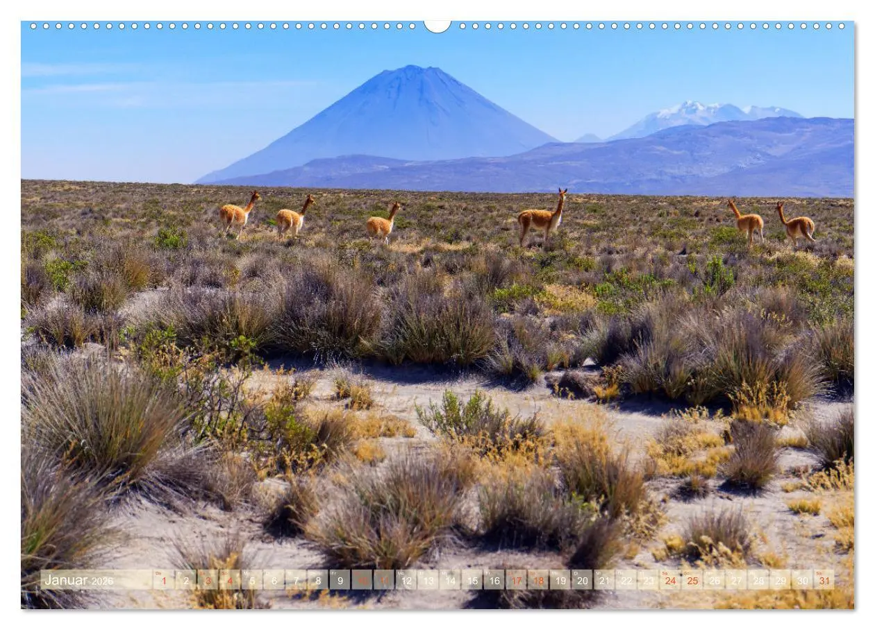 Bild: 9783457376904 | Bekanntes und Unbekanntes Peru (Wandkalender 2026 DIN A2 quer),...