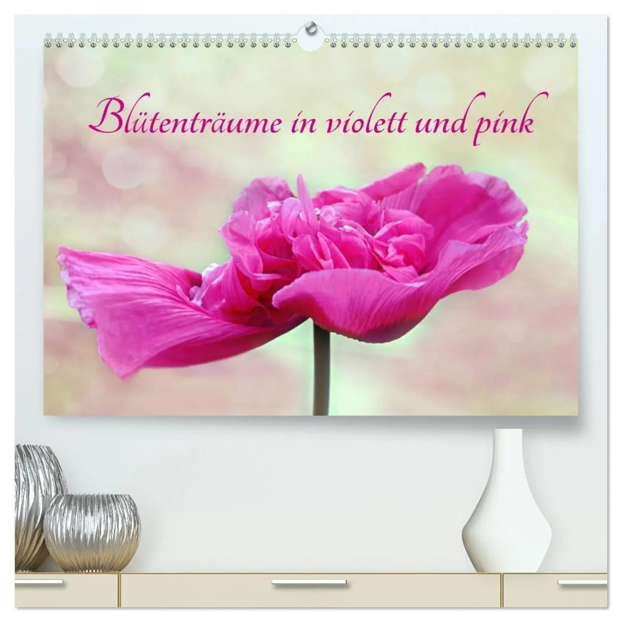 Cover: 9783457686904 | Blütenträume in violett und pink (hochwertiger Premium Wandkalender...