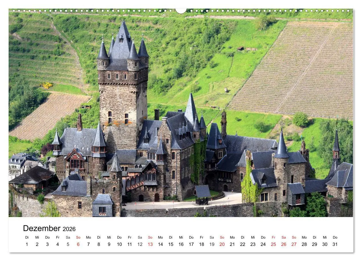 Bild: 9783457826904 | Cochem - Eine Perle an der Mosel (Wandkalender 2026 DIN A2 quer),...
